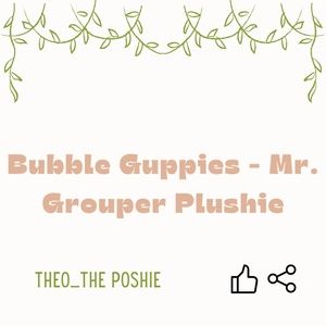 Bubble Guppies - Mr. Grouper Plushie